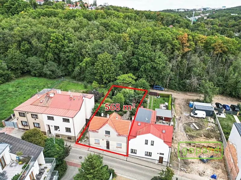 Prodej stavebního pozemku, 568 m², Praha 4, Praha